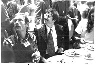 Shawn Steel and Dana Rohrabacher at the Future of Freedom Conference in 1969.