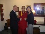Shawn and Michelle meet with the Dalai Lama